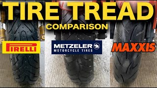 TIRE TREAD COMPARISON