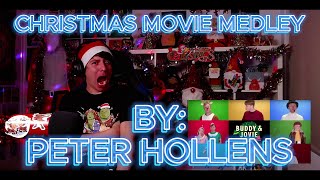 SO MUCH CHRISTMAS CHEER!!!!!!!!!! Blind reaction to Peter Hollens - Epic Christmas Movie Medley