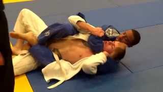 Toronto BJJ - 4th Annual Tournament - Evan vs. Salih Whitebelt Feather Male Semi-Final