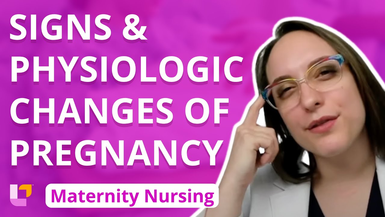 Signs And Physiologic Changes Of Pregnancy - Pregnancy - Maternity ...