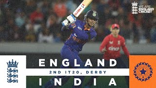 Mandhana Hits Unbeaten 79 | Highlights - England v India | 2nd Women's Vitality IT20 2022