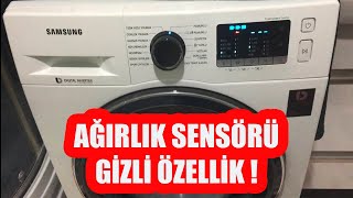 SAMSUNG ÇAMAŞIR MAKİNESİ AĞIRLIK SENSÖRÜ ( BİLİNMEYEN ÖZELLİK)