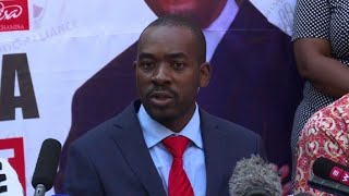 Zimbabwe opposition reacts after riot police break up presser