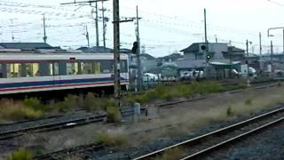 関東鉄道常総線キハ２４０２単行　下館発車