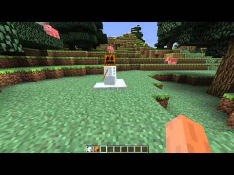 #Minecraft - How to make a snowman #Minecraft - How to make a snowman
