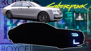 I turn the Rolls Royce Ghost into a Cyberpunk car