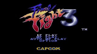 Final Fight 3 - Full Playthrough - SNES 1995