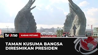 Jokowi Resmikan Taman Kusuma Bangsa Simbol Penghormatan untuk Para Pahlawan | Kabar Petang tvOne