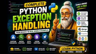 Python Exception Handling for Beginners | Try, Except, Else & Finally PART-4