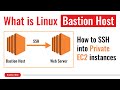 What is Linux Bastion Host | How to SSH into private EC2 instances