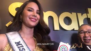 Catriona Gray may payo sa mga pumalpak sa Q \u0026 A