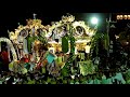 2018姫路秋祭り、甲八幡神社・電飾屋台練り合わせ