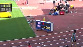 静岡国際陸上2021 男子400mH(0.914m/35.00m)タイムレース決勝3組 【2021年5月3日開催】