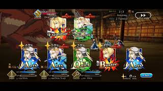 [FGO NA] Dark Shinsengumi ~ Lv90+ 3T ~ Saberface setup