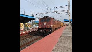 Vibhuti Express Falt 110km/h🥵#130kmph #wap7 #railfanning #capture #wap4 #shortsfeed #ytshort #shorts