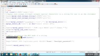 PHP User Registration Form with Password Encryption