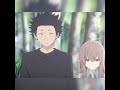 😘 A Silent Voice 💞 So Cute 🤞 #shorts #anime #asilentvoice #ytshorts