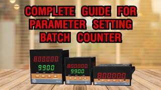 PROGRAMMABLE BATCH COUNTER