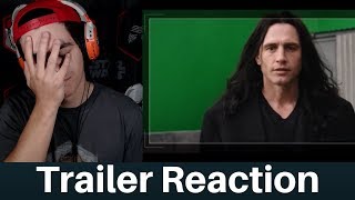 THE DISASTER ARTIST OFFICIAL TRAILER REACTION