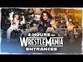 4+ HOURS of WrestleMania entrances