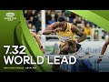 Grant Holloway powers to 7.32 world lead 🤯  | World Indoor Tour 2024