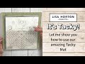 Have you seen the Tacky Mat from Lisa Horton Crafts - it's a gamechanger!