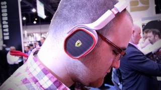 Ferrari Headphones CES 2012