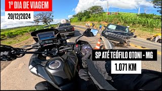 1º DIA DE VIAGEM A BORDO DA ÁFRICA TWIN 1100! Saindo da ZONA LESTE DE SP ATÉ TEÓFILO OTONI-MG