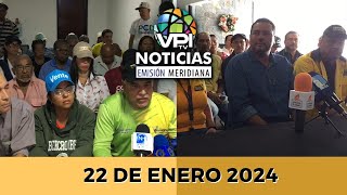 Noticias al Mediodía en Vivo 🔴 Lunes 22de Enero de 2024 - Venezuela