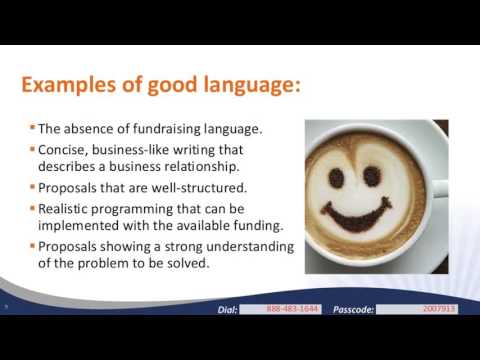 Writing Winning Grant Proposals Writing Winning Grant Proposals