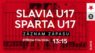 U17 | SK Slavia Praha - AC Sparta Praha - záznam utkání