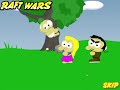 raft wars full gameplay miniclip games