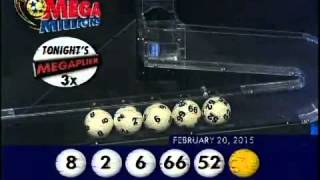 2015 02 20 Mega Millions Numbers and draw results