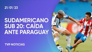 El seleccionado Sub 20 perdió con Paraguay