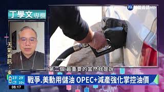 幫你讀懂FT OPEC+減產 油價衝擊經濟｜丁學文專欄｜華視新聞 20221018