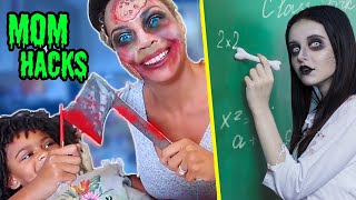 Zombie At School! / 12 DIY Zombie School Supplies EVERY MOM Must Try