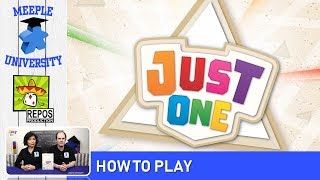 Just One Board Game – How to Play \u0026 Setup (Full rules in less than 5 minutes)