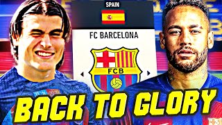I Rebuild BARCELONA with the Next MESSI... In FIFA 23!!