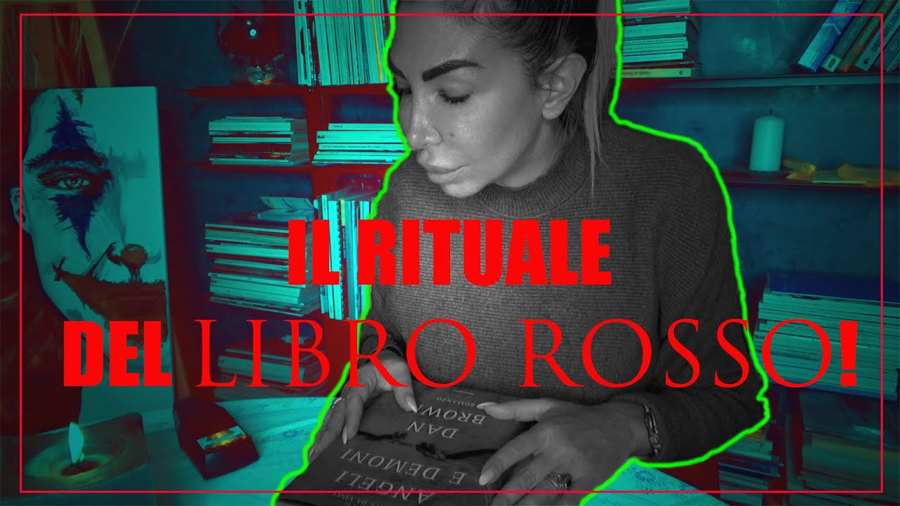 RITUALE DEL LIBRO ROSSO!! NON FATELO!!!! NON'E' UNO SCHERZO!! - YouTube