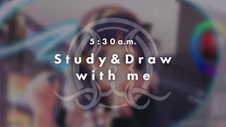 🍅Study with me 【03/18】5:30AMから集中して好きなことに向き合う、朝活｜ポモドーロテクニック