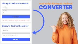 How to Create Binary to Decimal Converter Using JavaScript