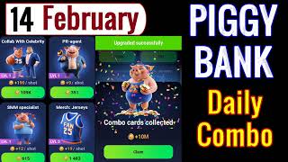 Piggy bank daily combo today 14 february piggy bank today combo cards 14 february easy science NTU