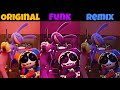 Jax and Pomni Daisy Bell Original vs Funk vs Remix part 2