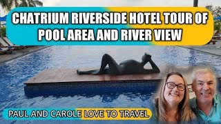 Chatrium Riverside Hotel in Bangkok has a pool area on level 6. Have a look around!