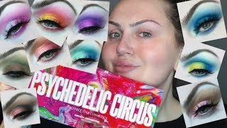 10 Looks 1 Palette JEFFREE STAR PSYCHEDELIC CIRCUS