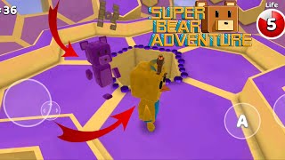 BIG BEAR VS BIG SHICKA!? in Super Bear Adventure gameplay walkthrough! WOW!