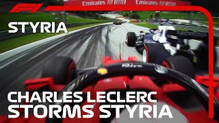 Charles Leclerc Charges Through The Pack | 2021 Styrian Grand Prix