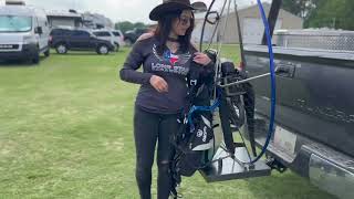 Paramotor Hitch Carrier Instructional