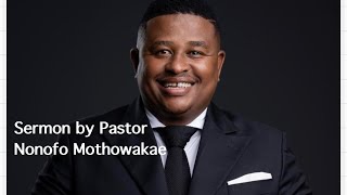 Sermon Pastor Nonofo Mothowakae at the Restore Praise and Empowerment sabbath