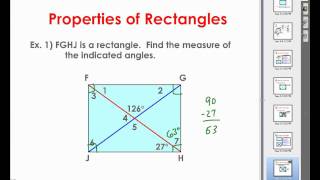 Properties of Rectangles